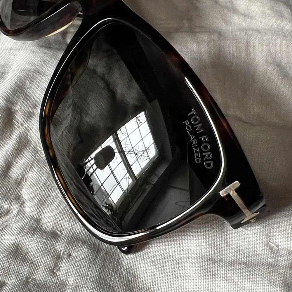 TOM FORD Polarized Wayfarer Sunglasses - Picture 6 of 6